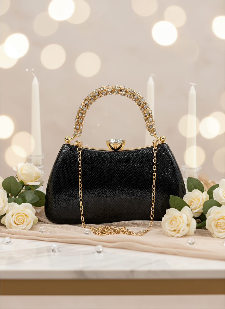 Kristal Desenli Taş Saplı Abiye Çanta, Gümüş Renk, Saten Clutch. Lüks düğün çantası ve gece çantası modelleri.